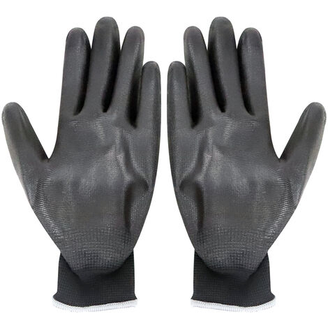 12 Pairs Work Gloves Hand Working Gloves Lab Work Gloves Grip Protection  Work Gloves Men Women BBQ Industry Glove Liners Knitted Cut Repair Gloves