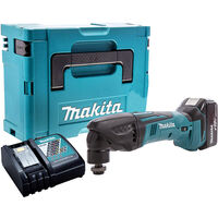 Makita multi tool 18v store with battery and charger