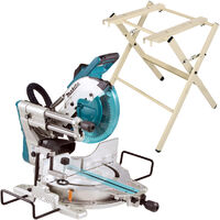 Makita LS1019X3 240V 260mm Slide Compound Mitre Saw With Stand