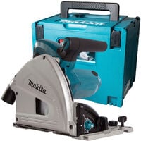 Makita SP6000J1 165mm Plunge Saw 110V with 2 x 1.5m Guide Rail in Bag + Connector & Case