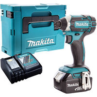 Makita DTD152Z 18V Impact Driver with 1 x 5.0Ah Battery & Charger in Case:18V