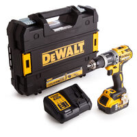 Dewalt DCD796P1 18V XR Brushless Combi Drill With 1 x 5.0Ah Battery Charger:18V