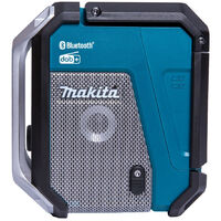 Makita DMR115 12V-18V CXT/LXT AC DAB Plus Bluetooth Jobsite Radio with 1 x 5.0Ah Battery Charger