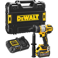 DeWalt DCD999T1 18V XR FlexVolt Brushless Combi Drill Kit with 6.0Ah Battery & Charger in Case