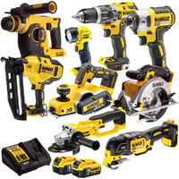 9 piece 2025 dewalt tool set