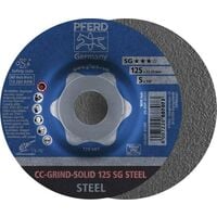 Meule CC-Grind Solid Steel 125mm PFERD 1 PCS