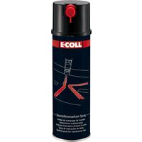 Spray de marquage pour chantier aérosol 500ml noir E-COLL 1 PCS