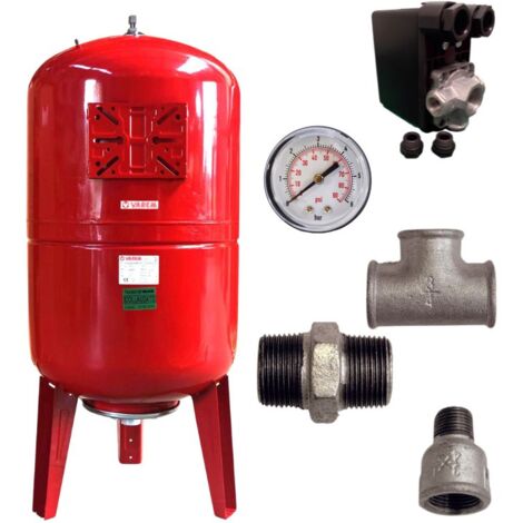 Kit réservoir vessie VAREM vertical 500L - 1"1/4