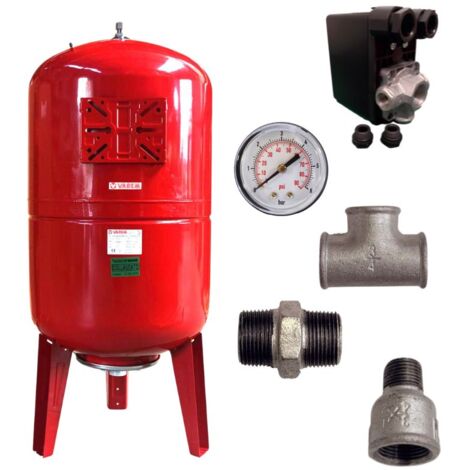 Kit réservoir vessie VAREM vertical 200L - 1"1/4