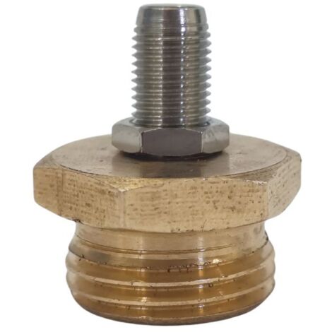 Valve de gonflage 1/2" pour réservoir galvanisé – Accessoire pour compresseur – Installation facile sans démontage – Compatible tous compresseurs – Massal (1/2)