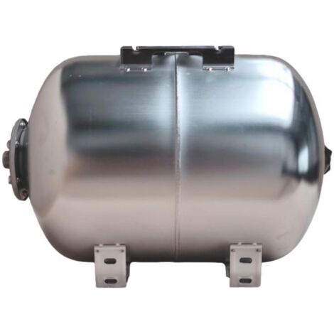 Réservoir à vessie tout INOX horizontal 50L AQUASYSTEM (1/5)