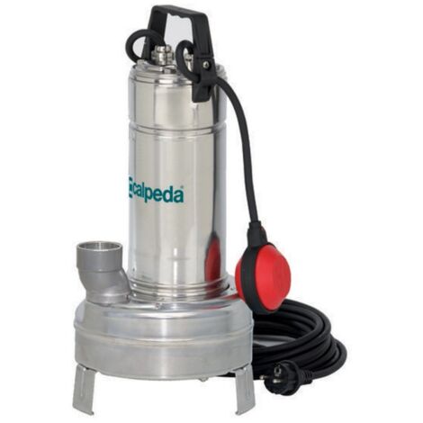 Pompe de relevage Calpeda GXC4013 0,90 kW tout inox jusqu'à 26 m3/h triphasé 380V (1/4)