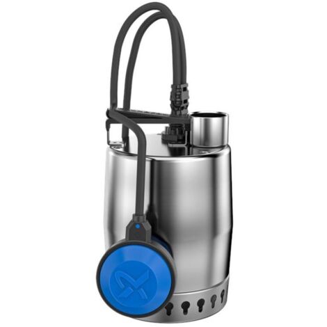 Pompe de relevage Calpeda GXRM9GF20M 0,25 KW - Monophasé 220V - Jusqu'à 10,2 M3/H - Livrée avec condensateur, flotteur réglable et un câble d'alimentation - Relevage d'eaux légèrement chargées
