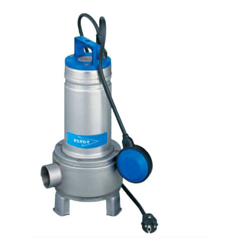 Flygt – Pompe immergée eau usée 0,75 kW DXVM507 – Débit jusqu'à 30 m³/h – Monophasé 220V – Indice de protection IP68 – Câble 10m inclus