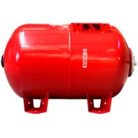 Varem – Réservoir à vessie horizontal 60L – 10 bars – Vessie EPDM certifiée ACS – Pour pompage d'eau calcaire ou agressive