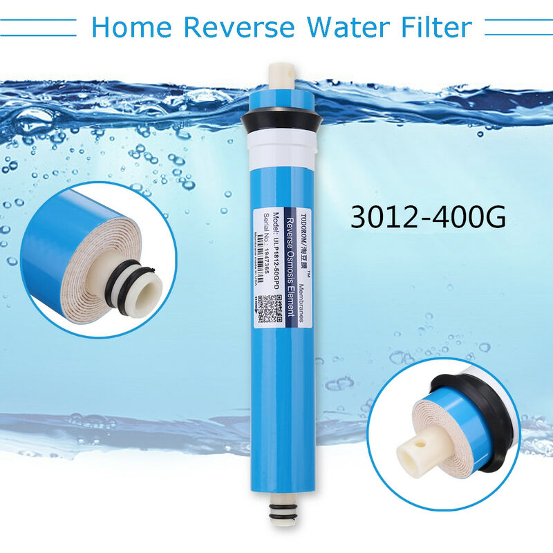 Naturewater 10Pouces - 254mm Osmose Inverse Membrane 750l/jour 200GPD