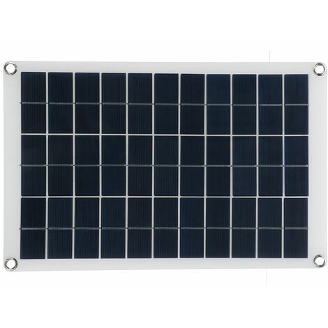 Panneau solaire chargeur solaire 100W 420x280x30mm avec controleur 20A