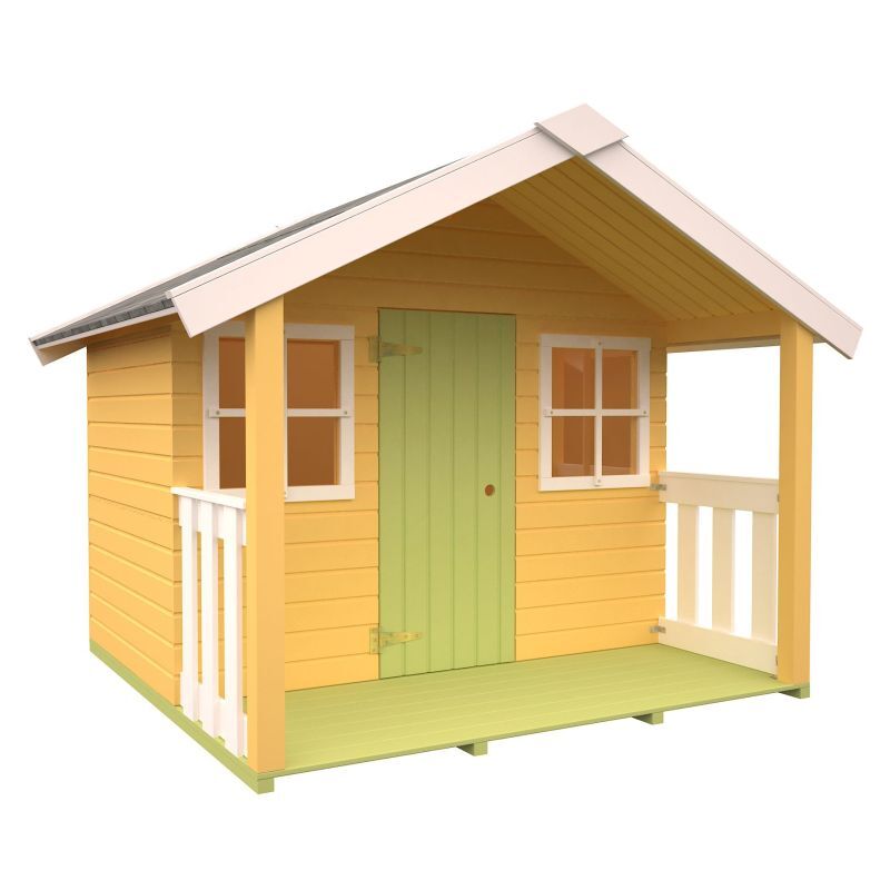 CASETTA DA GIARDINO PER BAMBINI IN LEGNO D' ABETE NORDICO(16mm