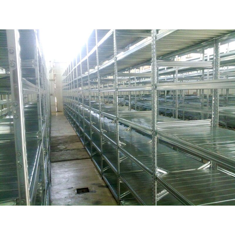 shelfplaza® HOME 200x80x45 cm Scaffale metallo per carichi pesanti zincato  con 7 ripiani con 125kg