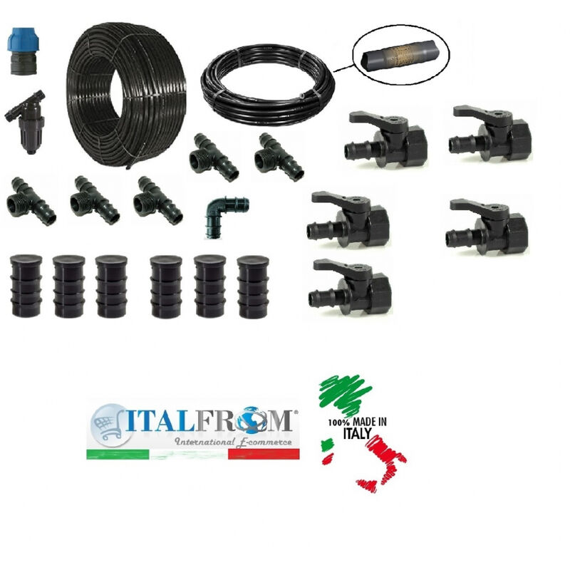 Kit Irrigazione a Goccia Italfrom fino a 50 Mq