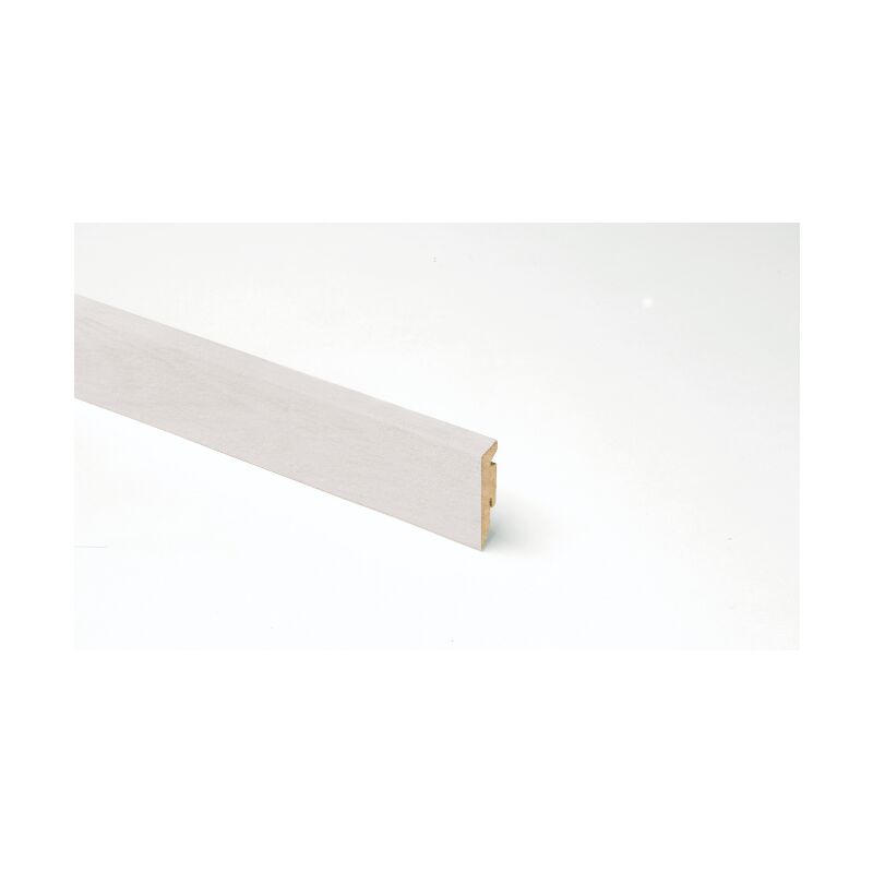 DecHome Set 10 Battiscopa In MDF 1 X 7 Cm X Larghezza 240 Cm 10 Colore Rovere Medio