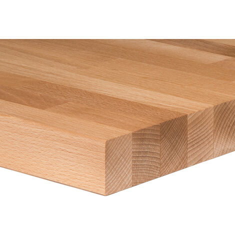 TOP CUCINA MASSELLO FAGGIO LAMELLARE 40X3000X600