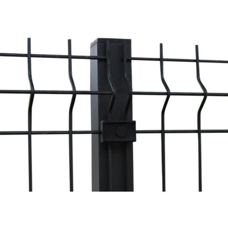 Pannello Recinzione Modulare Antracite - Cancellata Elettrosaldata 200x62 Cm | Made In Italy - Foto 11