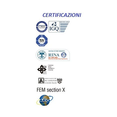 Scaffalatura per minuterie, completa, lunghezza 6 metri , altezza 2,00 mt,  profondità 40 cm con 4 ripiani in altezza