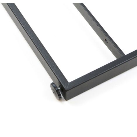 Struttura Per Scaffale Lader In Acciaio Nero, 83 Cm in vendita online