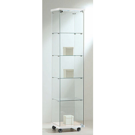 Vetrina Cristalli Temperati 40X40X181cm LL OF418LE Made in Italy (1/3)