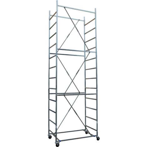 Trabattello Tris 2011 Altezza 510 cm - Altezza Struttura 400 cm - NON COMPRESO PIANO DI LAVORO