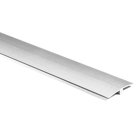 GIUNTO DI DILATAZIONE - PROFILI DI FINITURA ARGENTO PER PAVIMENTI VINILICO SPC MISURE 34X7X900 MM