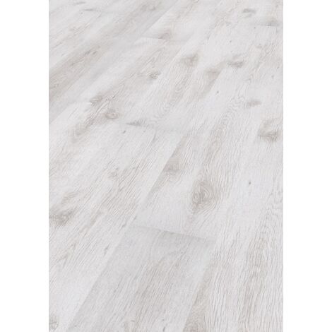 PAVIMENTO LAMINATO 7 MM ROVERE GHIACCIO WHITE 2,390 MQ