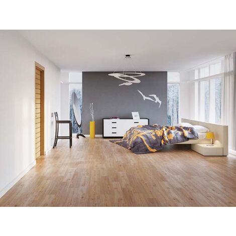 PAVIMENTO VINILICO SPC AD INCASTRO POLVERE DI PIETRA 5 MM ROVERE NATURALE ARIZONA 2,196 MQ