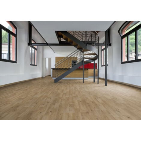 PAVIMENTO LAMINATO 8 MM ROVERE SCURO MILLENNIUM 2,131 MQ