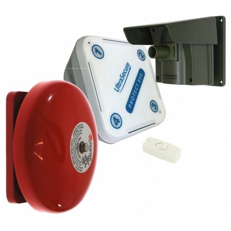 Protect 800 Driveway Alert System (with new multiple lens caps) & a Wired Bell [004-4120]