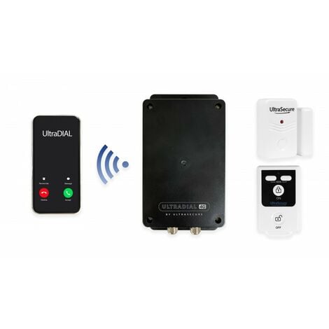 Covert Battery Silent 3G GSM UltraDIAL Door Alarm - No SIM Card Thank You [007-2200]