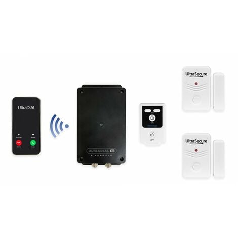 Covert Battery Silent 3G GSM UltraDIAL Door & Window Alarm - No SIM Card Thank You [007-2310]