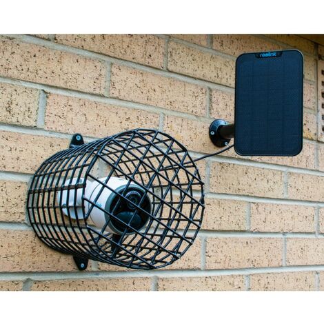 Outdoor security clearance camera cage