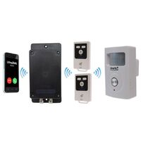 Battery Covert & Silent GSM UltraDIAL Alarm with 1 x UltraPIR - No SIM Card Thank You [007-2020]