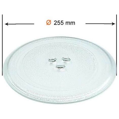 Recamania Plato Microondas Universal 255 mm de Diámetro