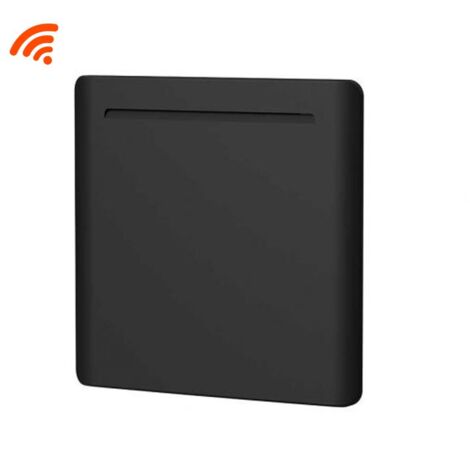 Radiateur à inertie fonte 1000W connecté Wifi – Écran digital – Eco design – Durée de chauffe prolongée – Pour pièces de vie – Atenza (1/5)