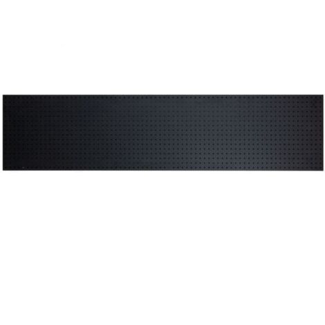 Panneau mural pour rangement d'outils 181x41cm – Acier noir mat – Fixation murale horizontale/verticale – Capacité 50 kg – Feroce