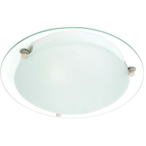 Plafonnier verre 60W max E27 (1/3)