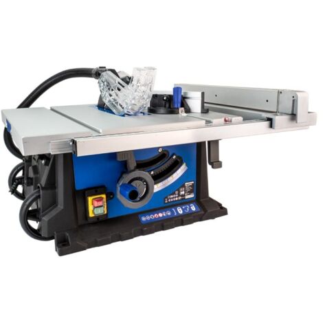 Scie sur table 2200W – Profondeur de coupe 80mm – Table extensible 1045mm – Lame Ø254mm 60 dents – Vitesse 4800 tr/min – Korman (1/5)