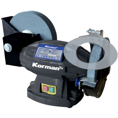 Touret à Meuler Mixte à Eau 350W 150mm/200mm KORMAN TX (1/5)