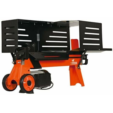 Forest Master FM5T-TC Fendeuse de bûches électrique de 5 tonnes avec  support, établi et protection