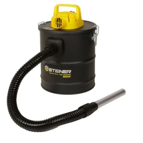Steiner – Aspirateur à cendre 15L – Moteur 800W silencieux – Débit 90 m³/h – Dépression 15 kPa pour cendres froides (1/4)