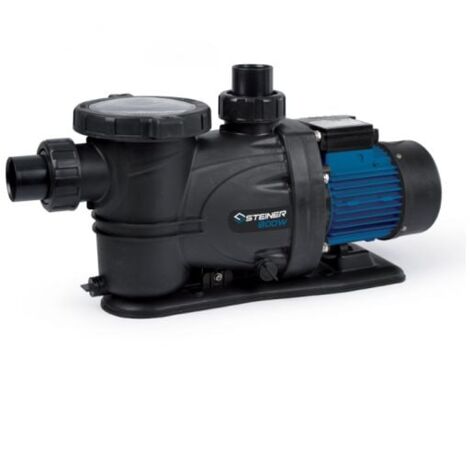 Pompe filtration piscine 800W 19m³/h – Auto amorçante pour piscines enterrées et hors-sol – Débit max 19 m³/h – Panier pré-filtre grande capacité – Korman Garden (1/5)