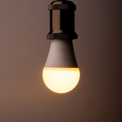 Lot de 10 Ampoules LED SMD E27 A60 7W Blanc chaud WOLTZ